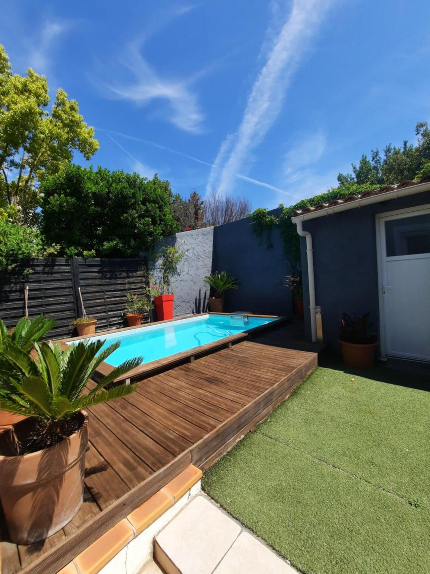 Maison Independante Avec Piscine Privative Pres De La Mer La Garde  Eksteriør billede
